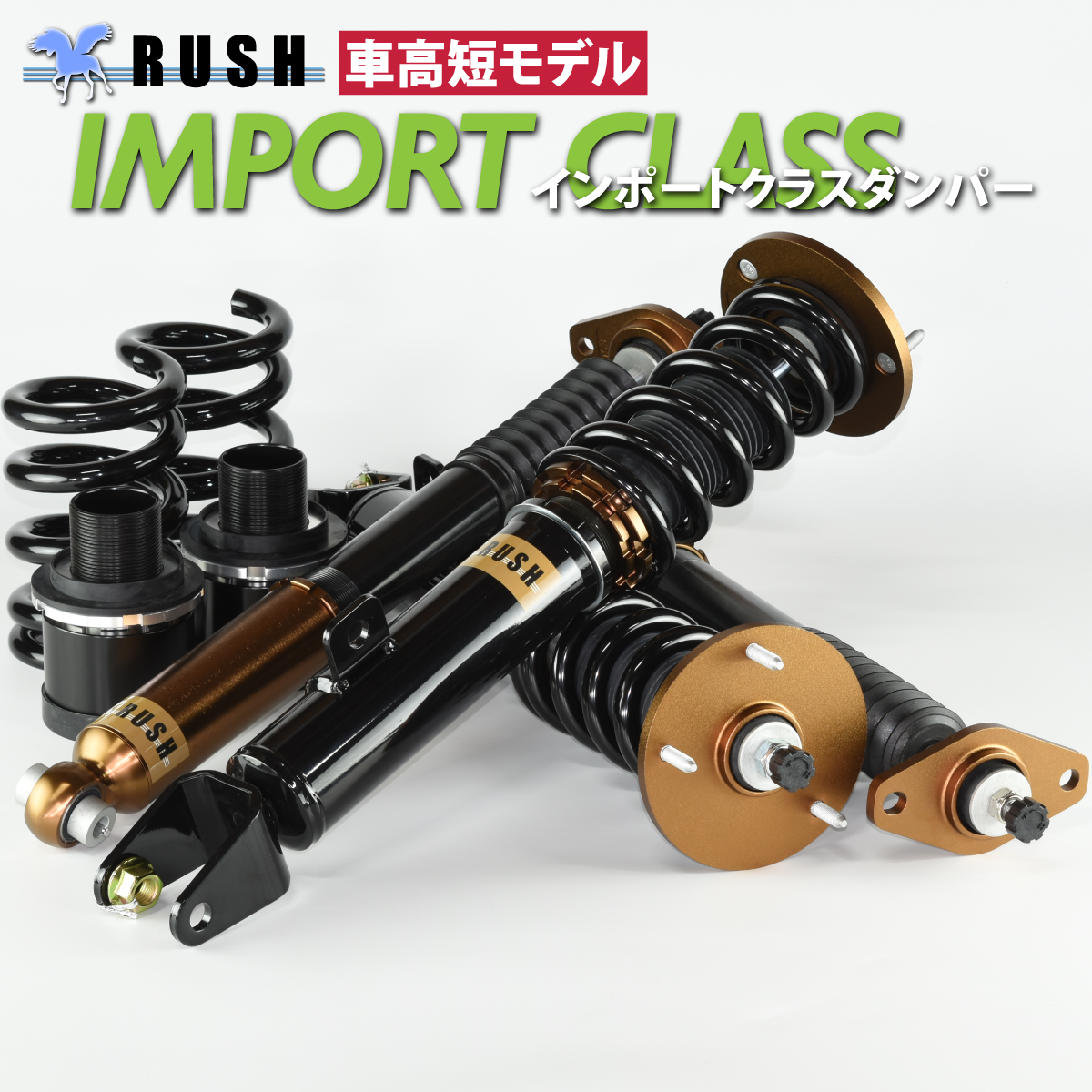 クライスラー 300【RUSH車高調 IMPORT CLASS】